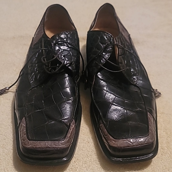 Mauri mens alligator shoes size 12 - Picture 1 of 5